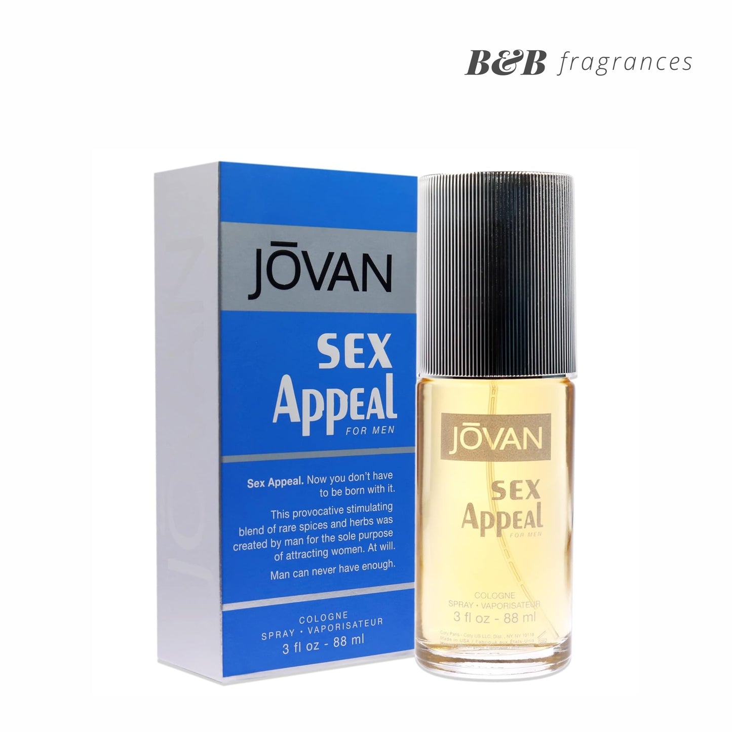 Jovan Sex Appeal Eau De Cologne