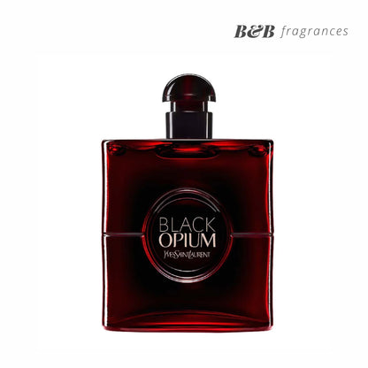 Yves Saint Laurent Black Opium EDP Over Red